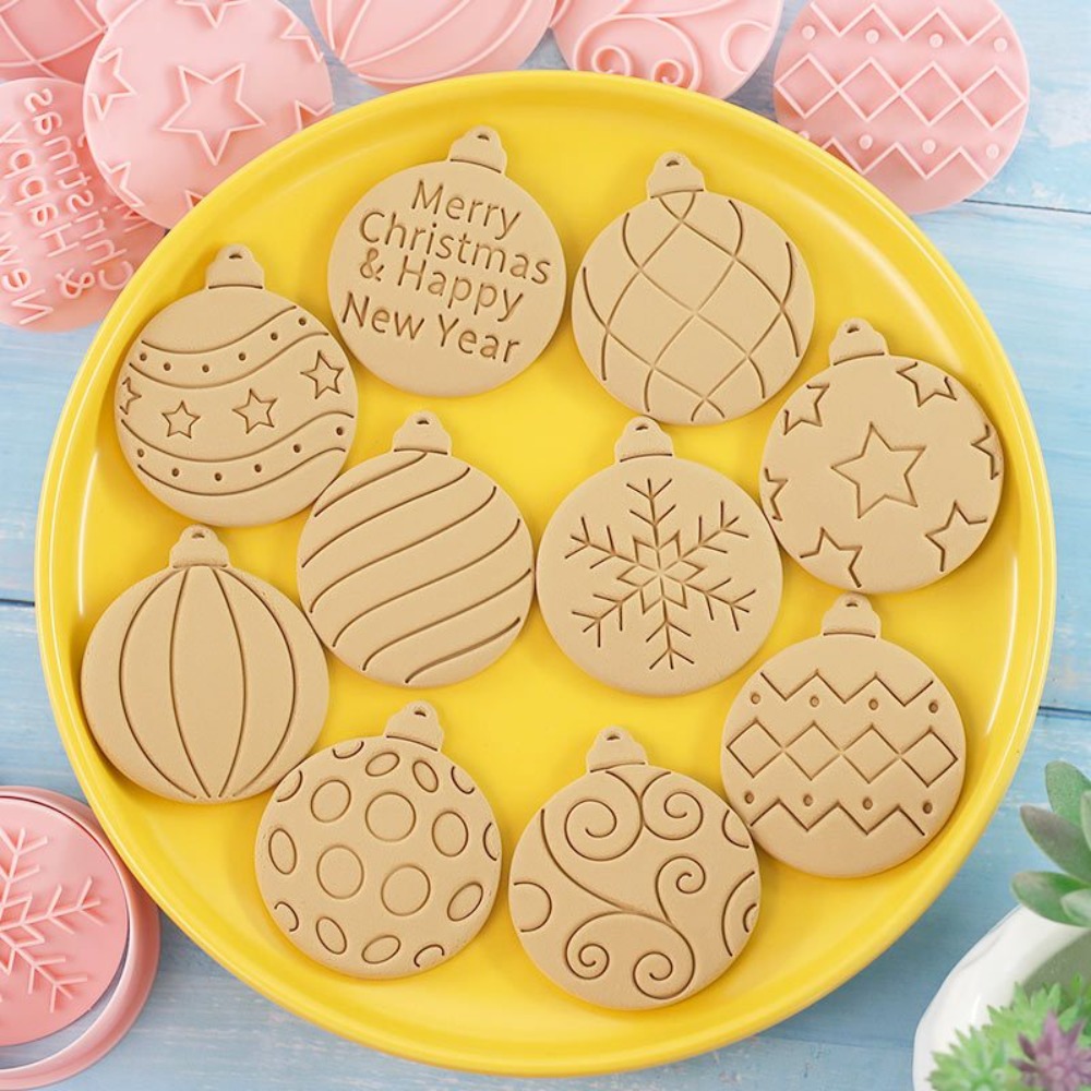 Cookies Pack - 11개 크리스마스 오너먼트 쿠키 커터 세트,