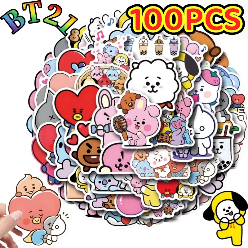 Cookies Pack - 55/110개입 BT21 치미 쿠키 코야 RJ