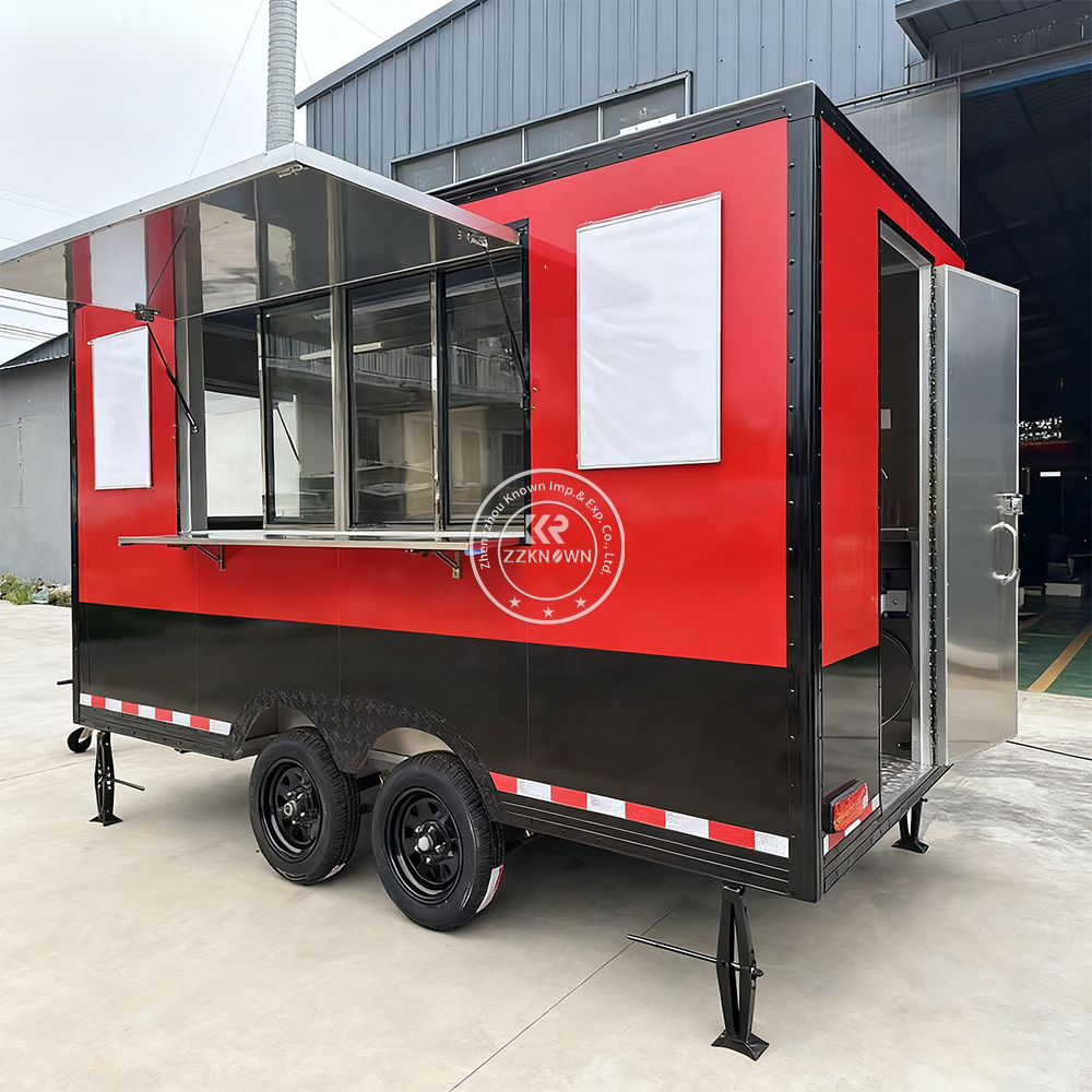 완전 장비 갖춘 피자 스낵 아이스크림 케이터링 트럭 푸 - Food Snacks Catering 리뷰 및 가격