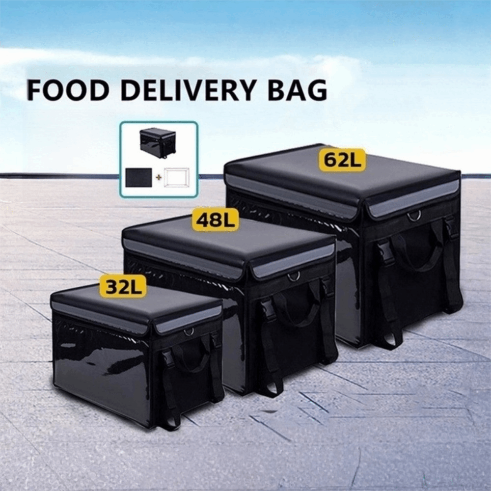 방수 기능이 있는 음식 배달용 가방, 옥스포드 천과 알 - Food Snacks Delivery 리뷰 및 가격